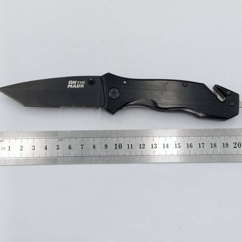 On the Mark tactical folding pocket knife
