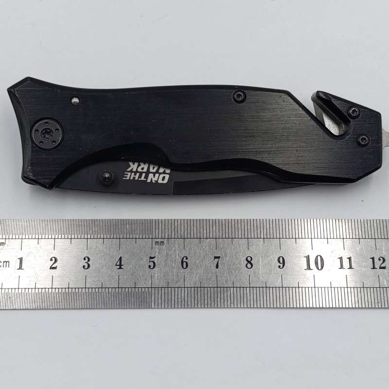 On the Mark tactical folding pocket knife