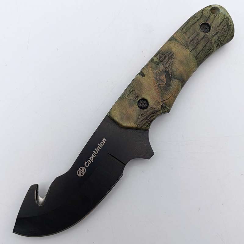Cape Union fixed blade hunting dagger with sheath