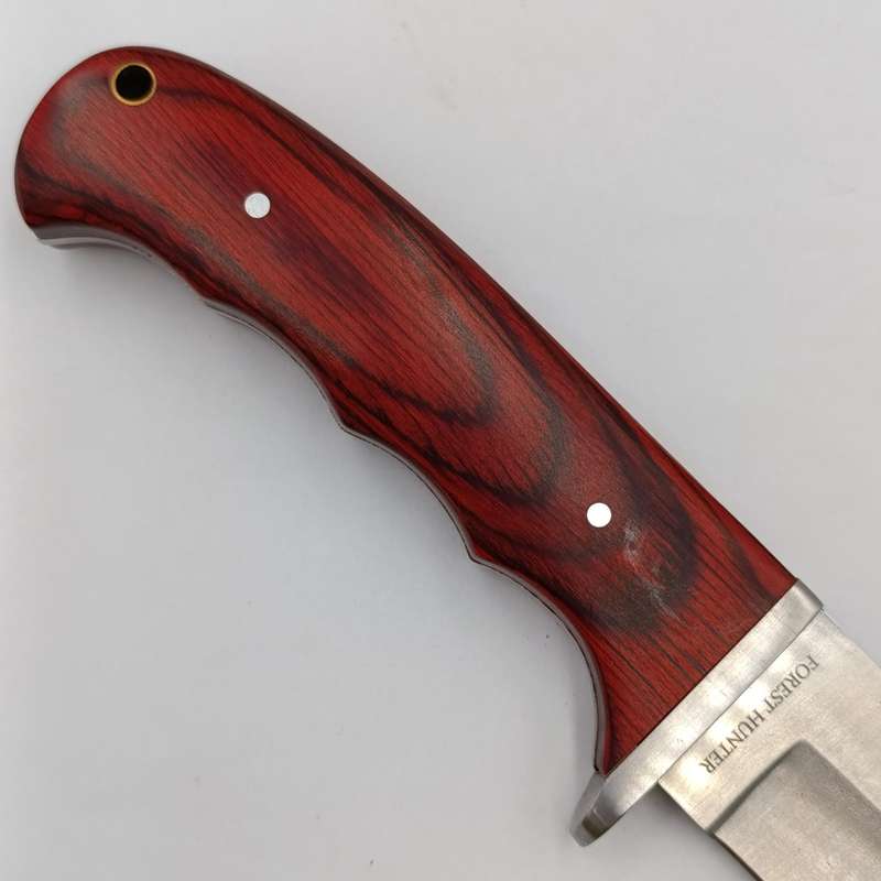 Rowland Ward Forest Hunter fixed blade dagger with leather sheath