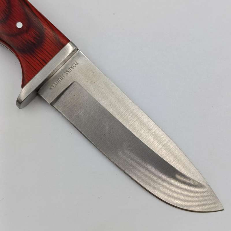 Rowland Ward Forest Hunter fixed blade dagger with leather sheath