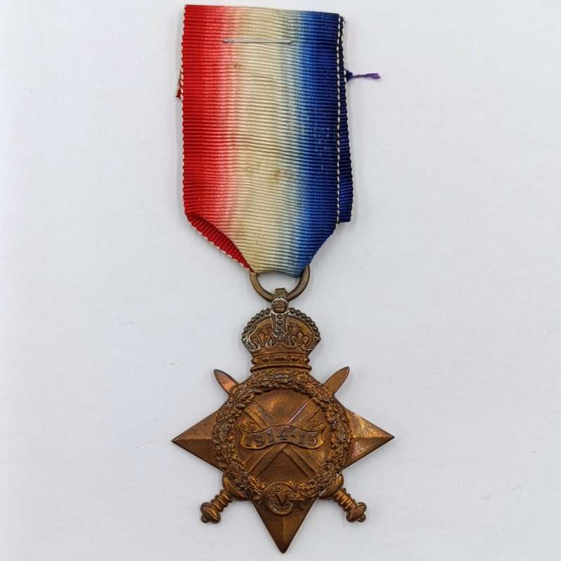 Set of 3 WW1 medals issued to Pte. H. Hossell, 8th Infantry