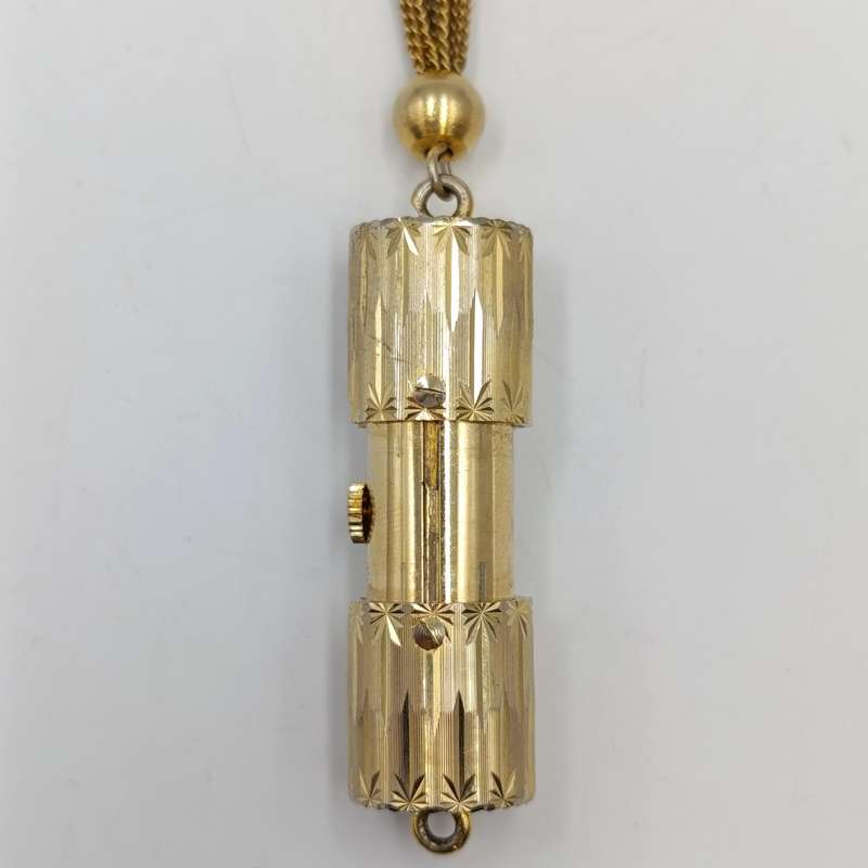 Vintage Finasse manual wind pendant watch - working - circa 1960's