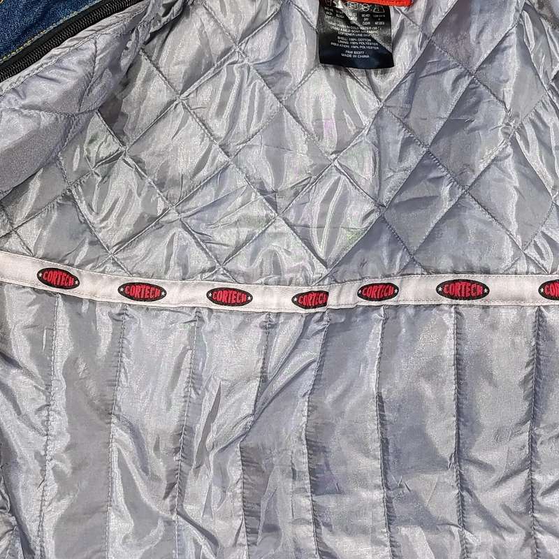 Cortech Rider Blues denim motorcycle jacket - size 42 / M
