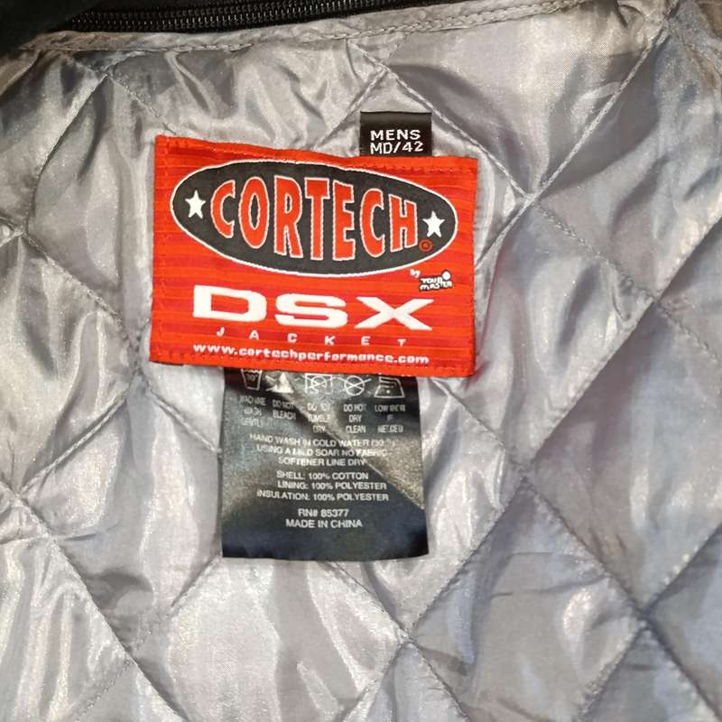 Cortech Rider Blues denim motorcycle jacket - size 42 / M