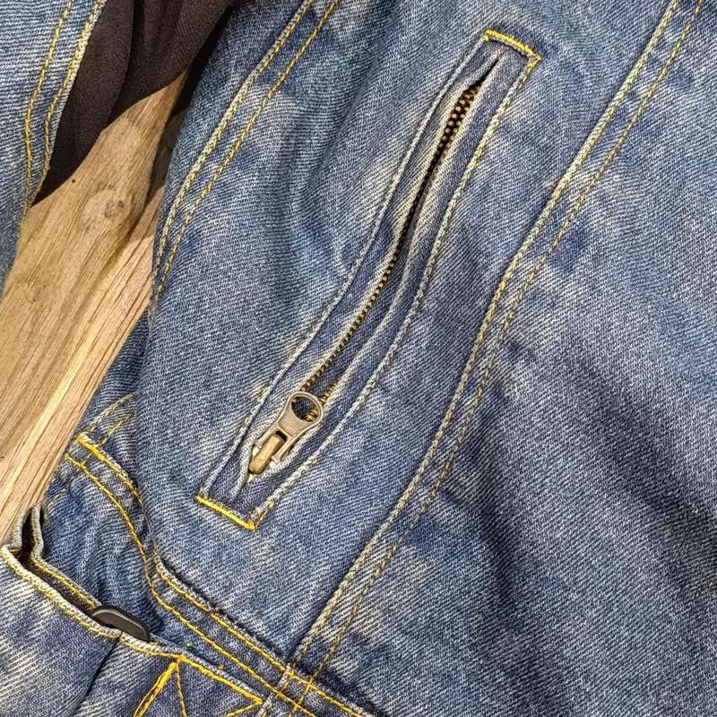Cortech Rider Blues denim motorcycle jacket - size 42 / M
