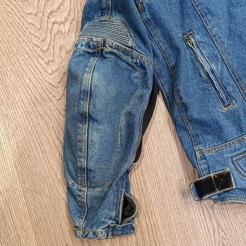 Cortech Rider Blues denim motorcycle jacket - size 42 / M