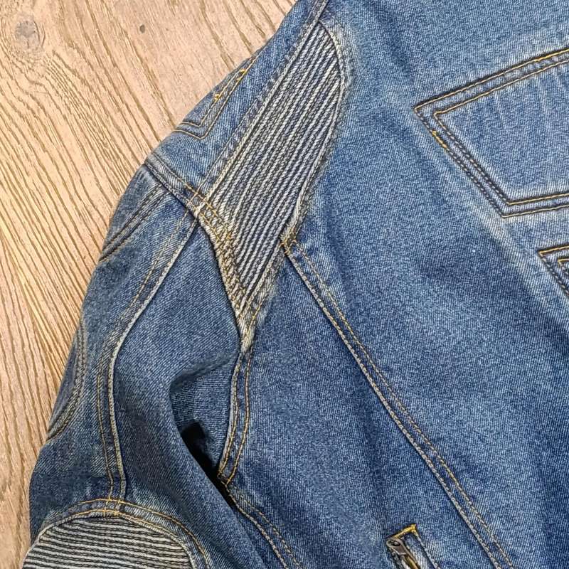 Cortech Rider Blues denim motorcycle jacket - size 42 / M