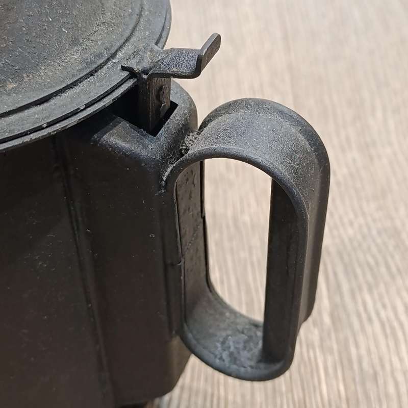 Vintage SA Railways signal lamp - rotation top is fixed