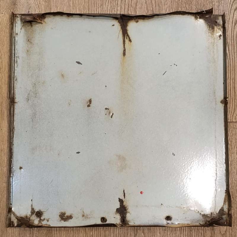 Vintage Shell X-100 Motor Oil enamel sign