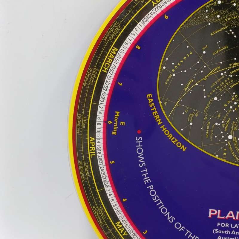Vintage Philips Planisphere map of the stars