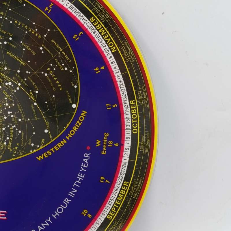 Vintage Philips Planisphere map of the stars