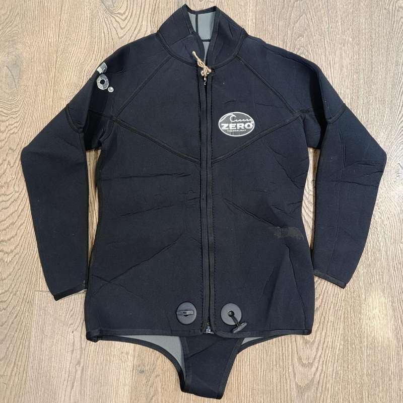 ZERO diving wetsuit - Top and bottom with Aqualine cap - size XXXL