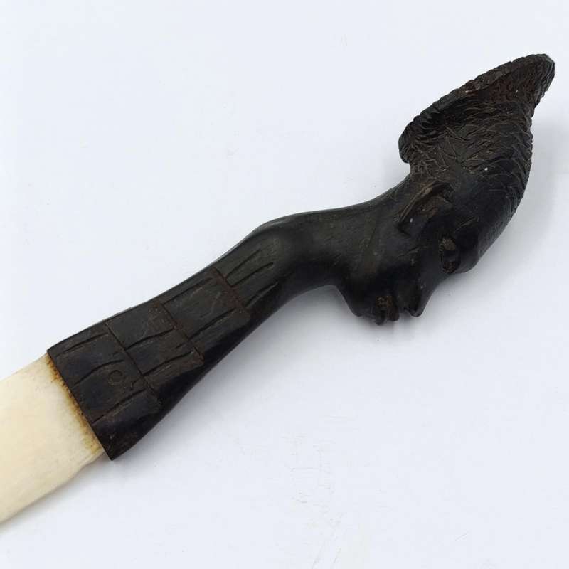 Vintage African art letter opener