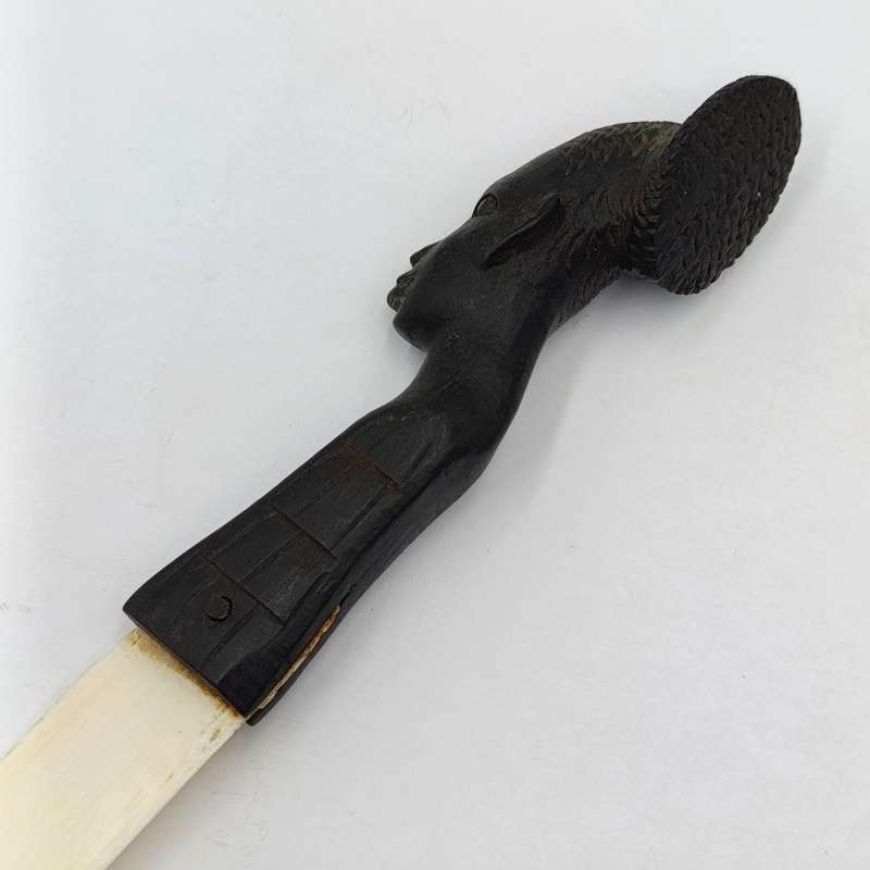 Vintage African art letter opener