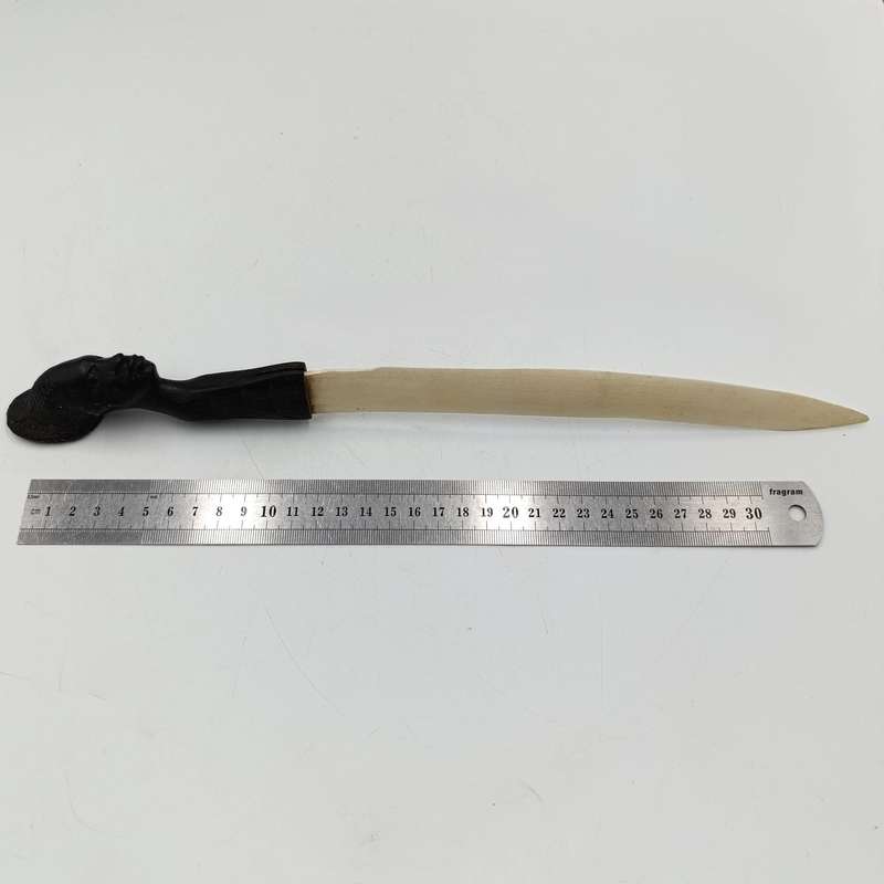 Vintage African art letter opener