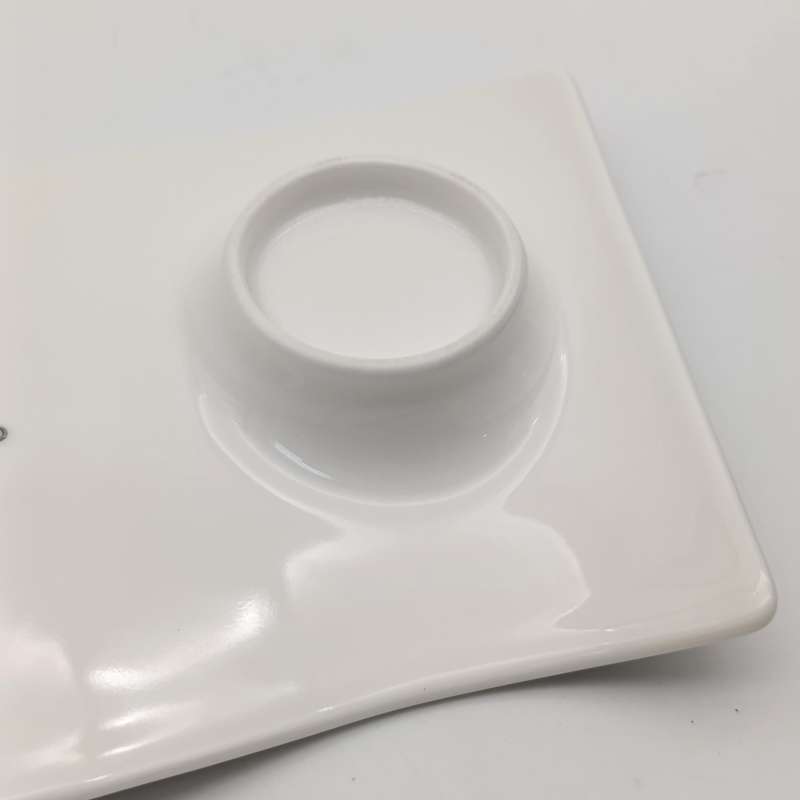 Villeroy and Boch espresso cup and saucer with Logitech advertising in box