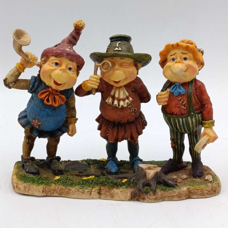 Laaf collection Hear no evil, See no evil, Speak no evil figurine