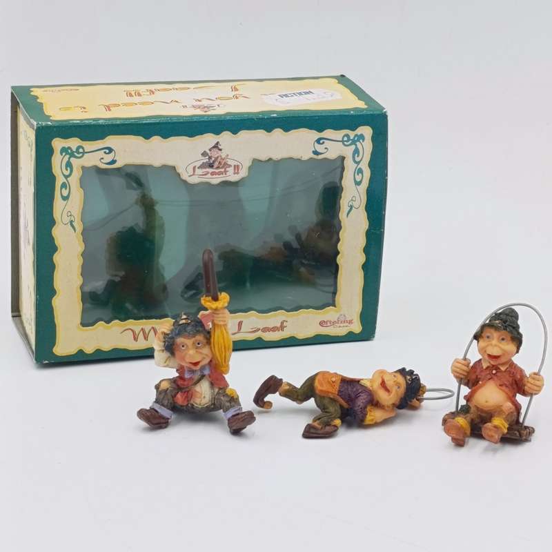 Set of 3 Mini Laaf figurines in box - box set #1