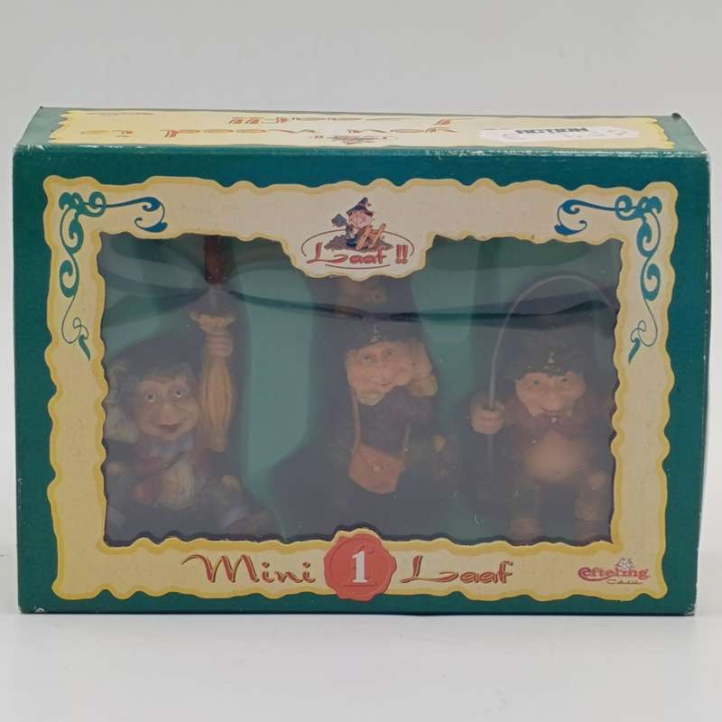 Set of 3 Mini Laaf figurines in box - box set #1