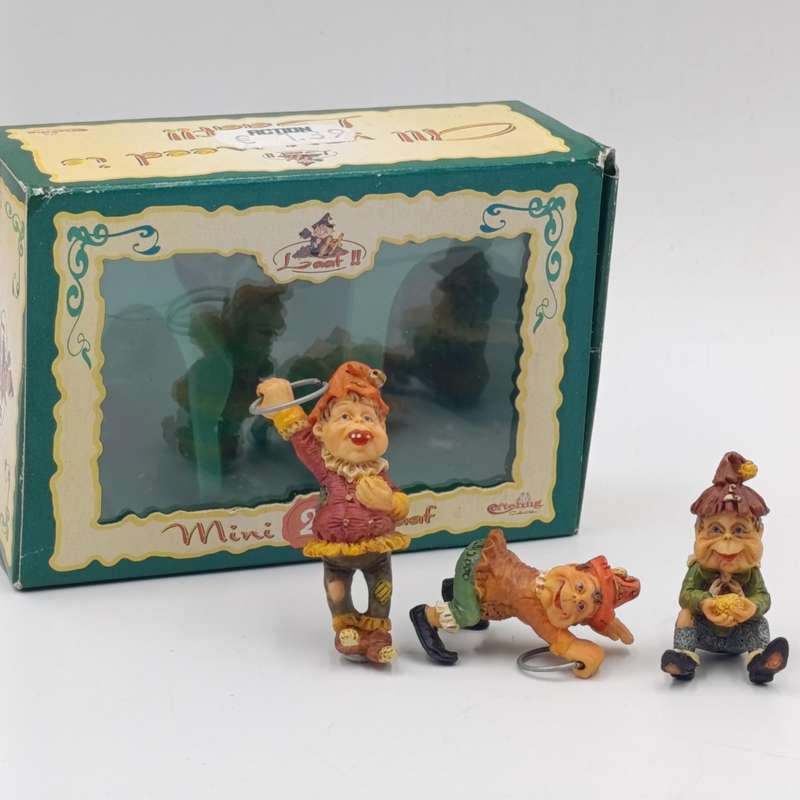 Set of 3 Mini Laaf figurines in box - box set #2
