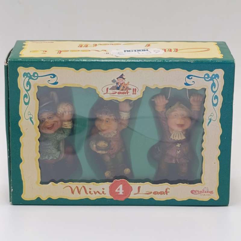 Set of 3 Mini Laaf figurines in box - box set #4