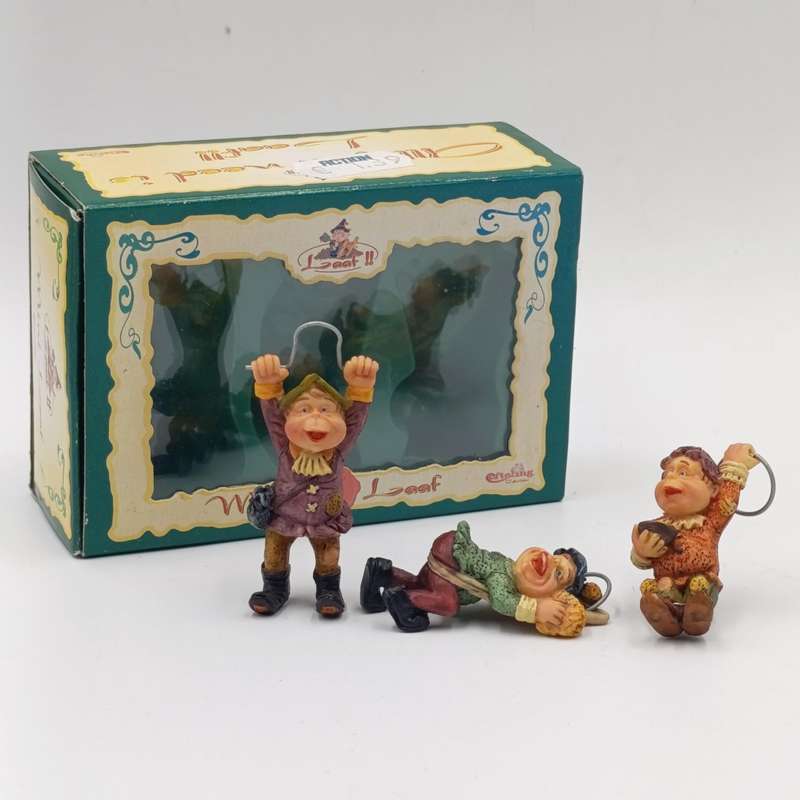 Set of 3 Mini Laaf figurines in box - box set #4