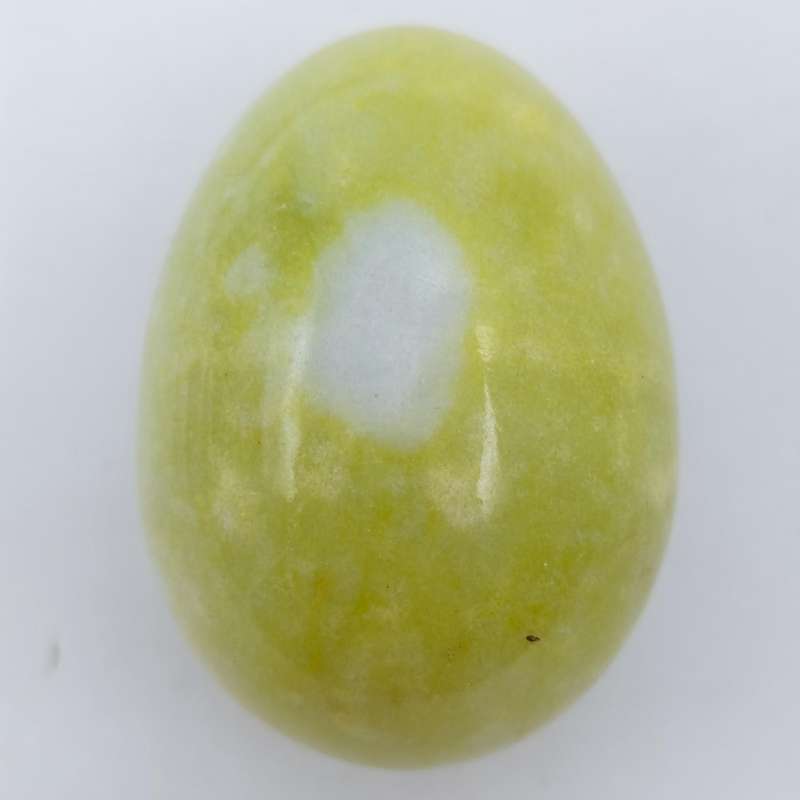 Beautiful green marble polished egg