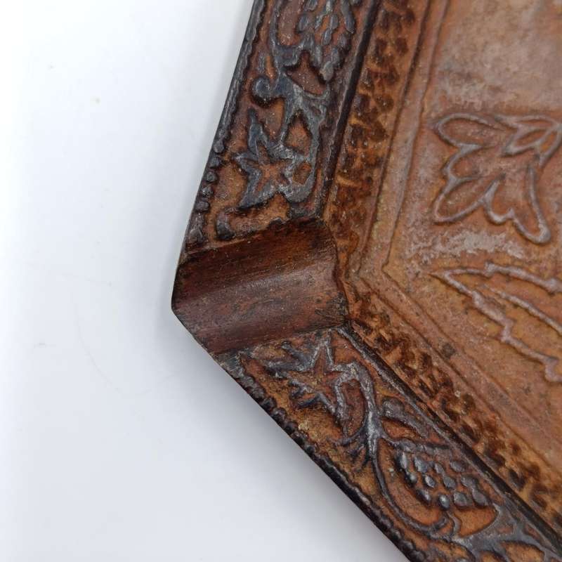 Set of 4 vintage iron ashtray