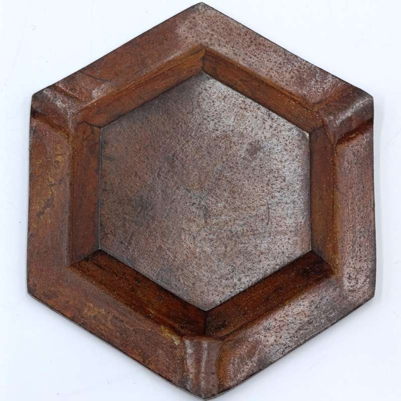 Set of 4 vintage iron ashtray