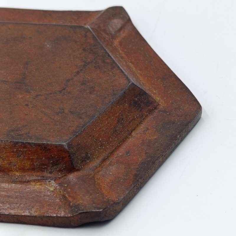Set of 4 vintage iron ashtray