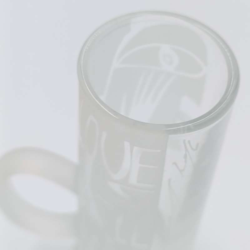 Set of 4 Picasso inspired liquor glasses