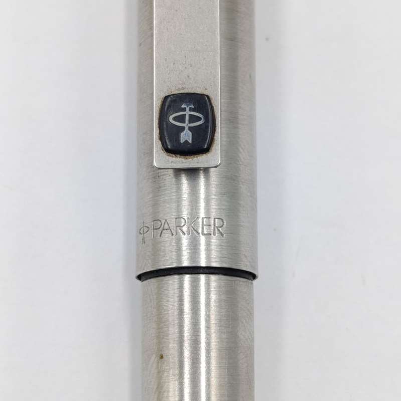 Vintage Parker pen and pencil set - engraved Leerlingraad '91