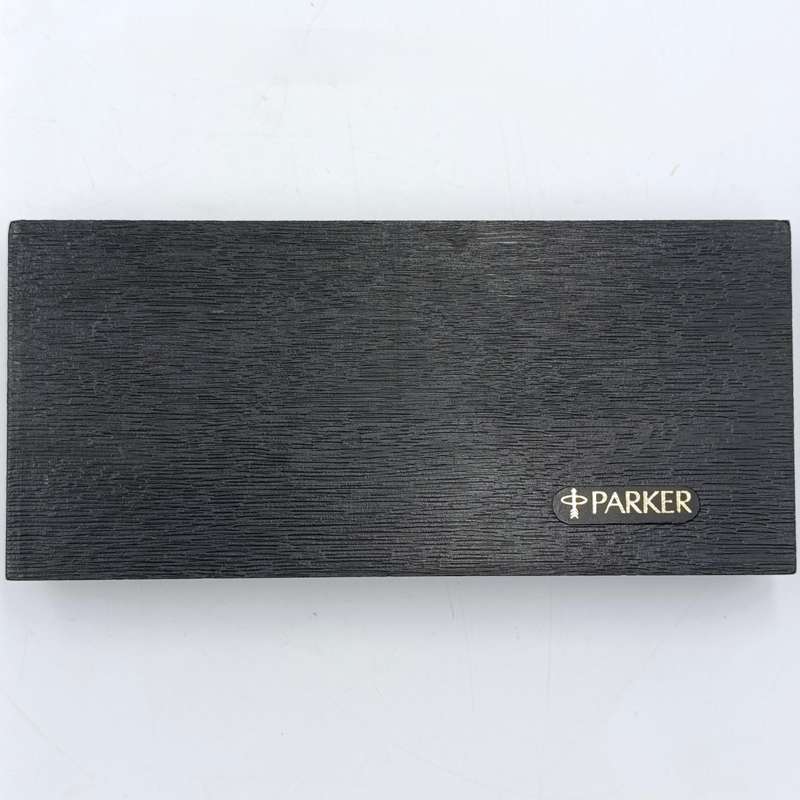 Vintage Parker pen and pencil set - engraved Leerlingraad '91