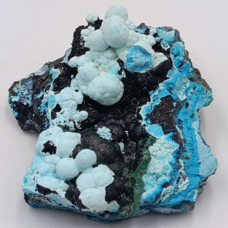 Azurite and Malachite mineral specimen of 147 grams