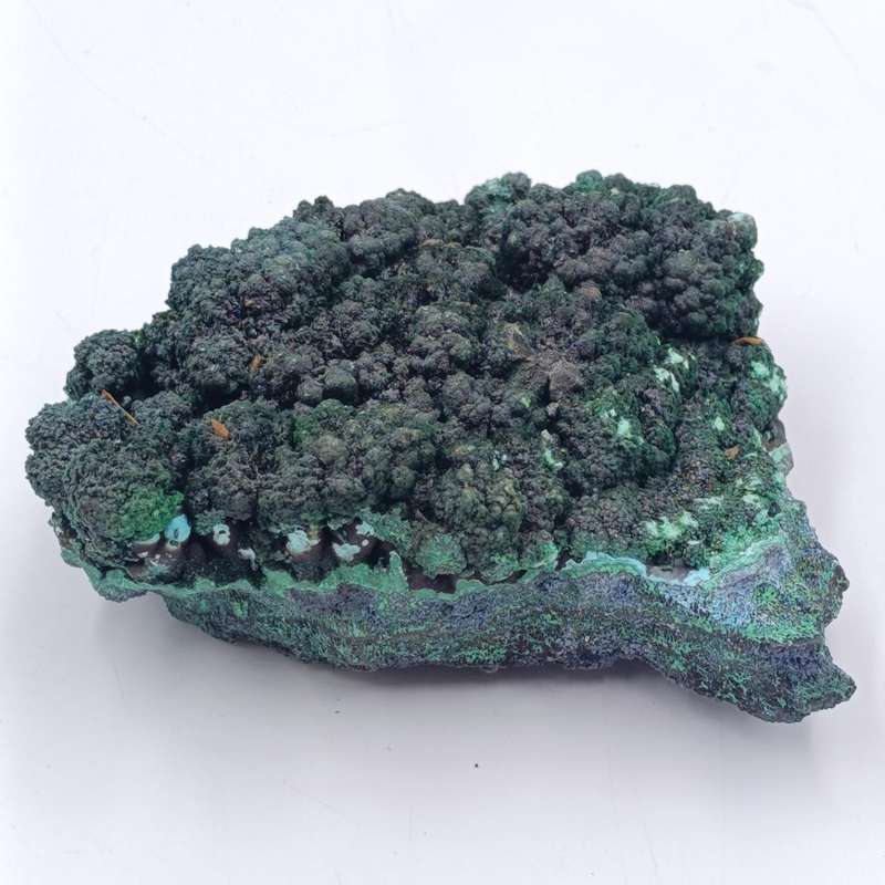 Azurite and Malachite mineral specimen of 360 grams