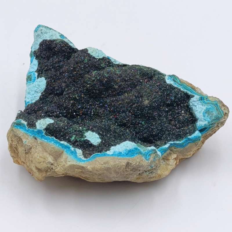 Azurite and Malachite mineral specimen of 299 grams