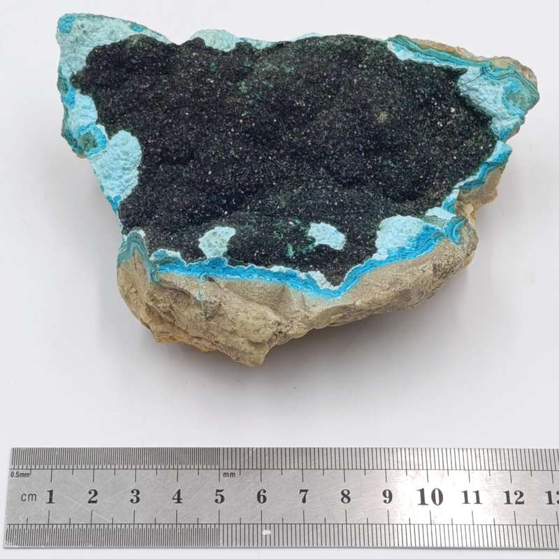 Azurite and Malachite mineral specimen of 299 grams