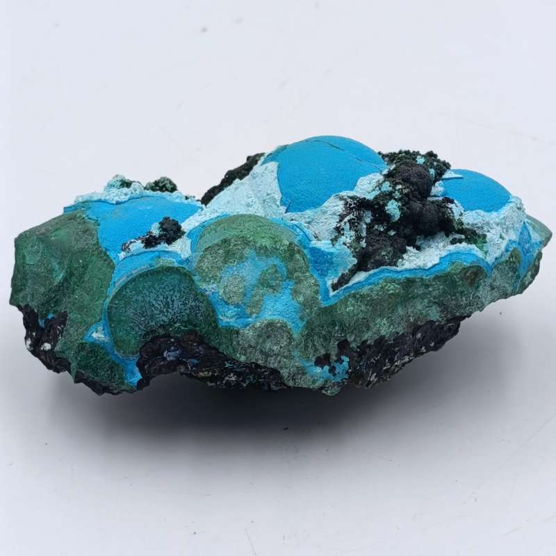 Azurite and Malachite mineral specimen of 297 grams