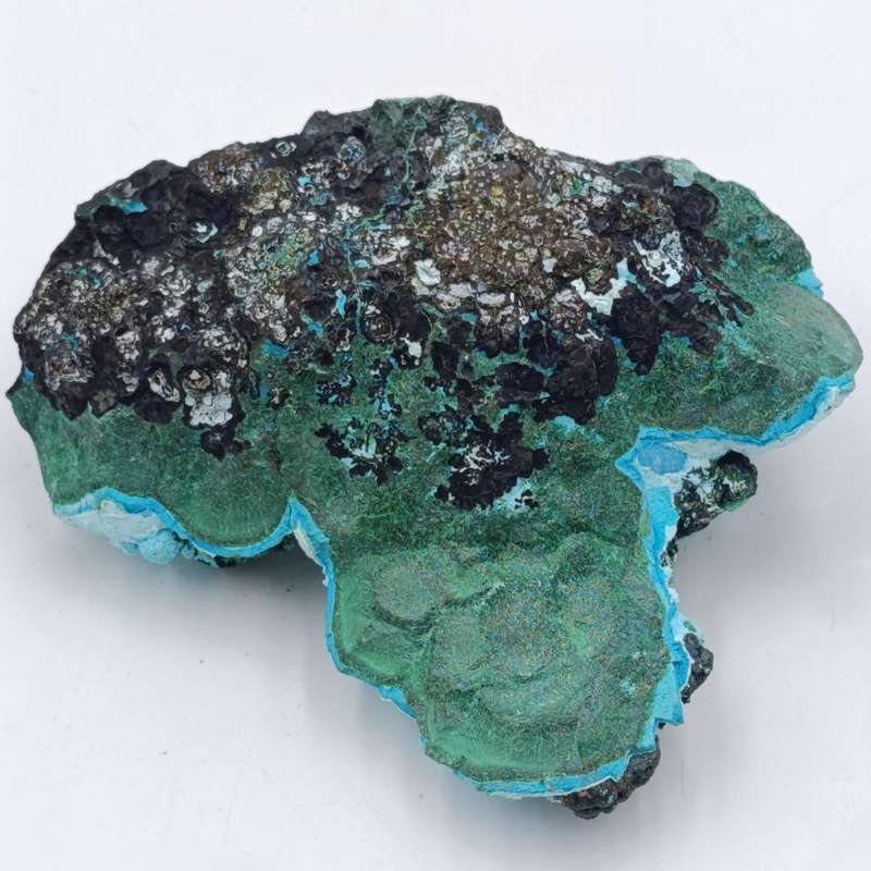 Azurite and Malachite mineral specimen of 297 grams