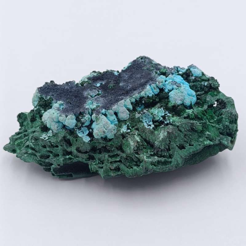 Azurite and Malachite mineral specimen of 473 grams