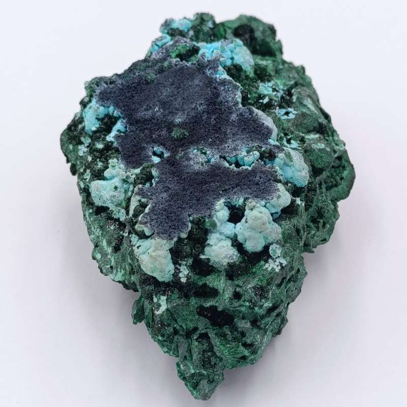 Azurite and Malachite mineral specimen of 473 grams