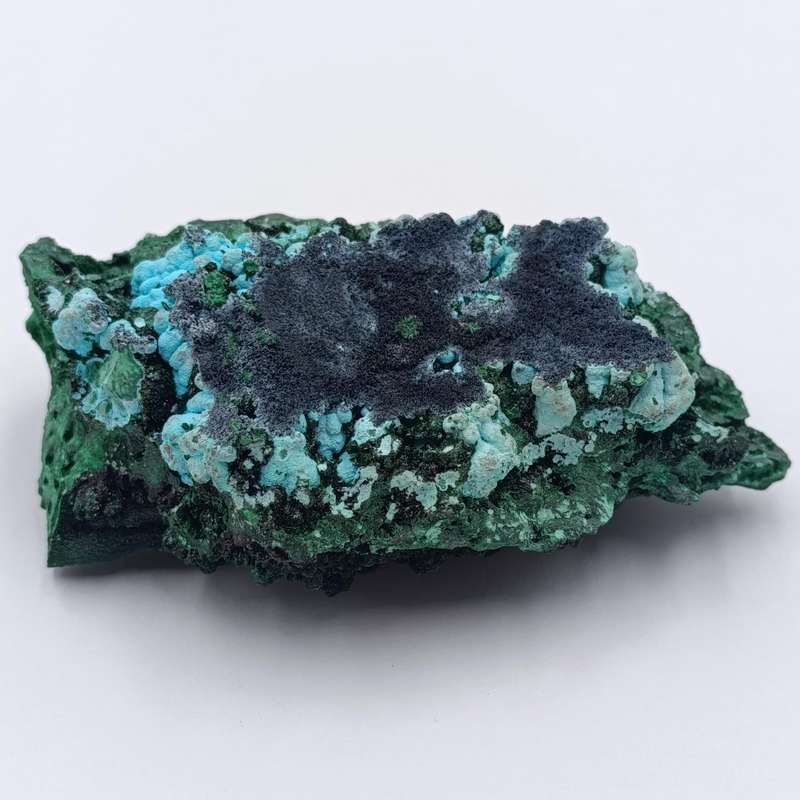 Azurite and Malachite mineral specimen of 473 grams
