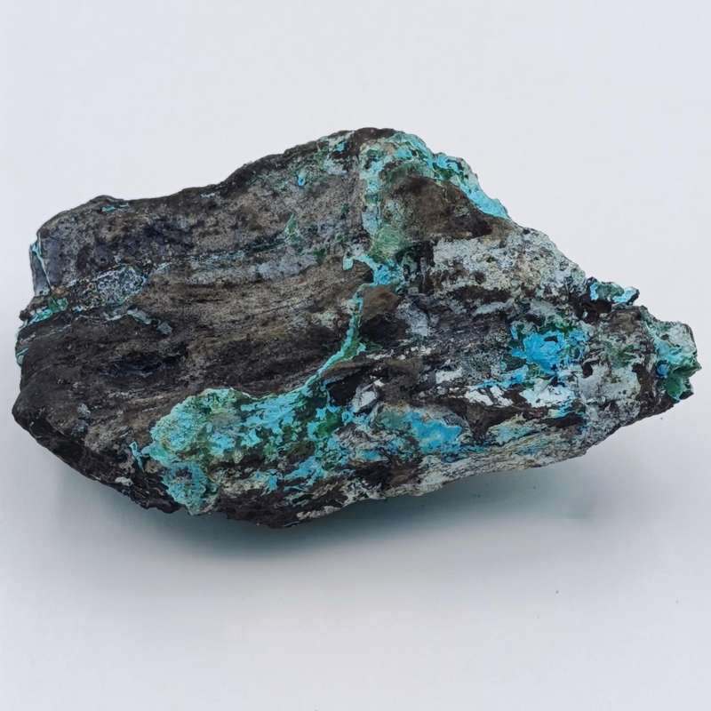 Azurite and malachite mineral specimen of 239 grams