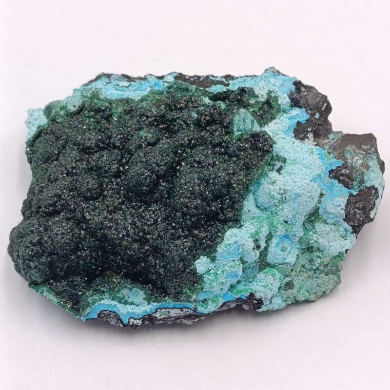 Azurite and Malachite mineral specimen of 109 grams