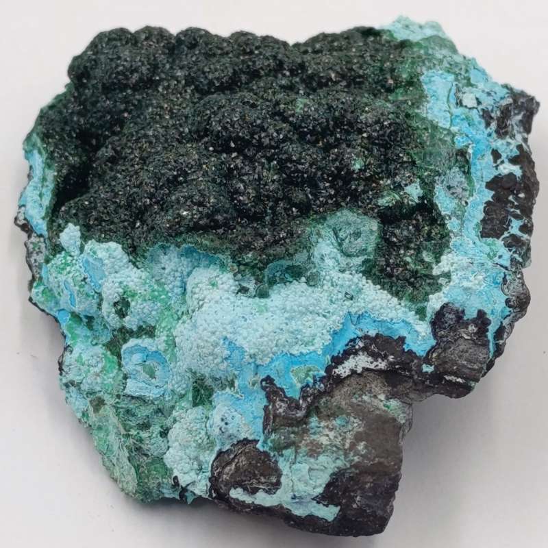 Azurite and Malachite mineral specimen of 109 grams