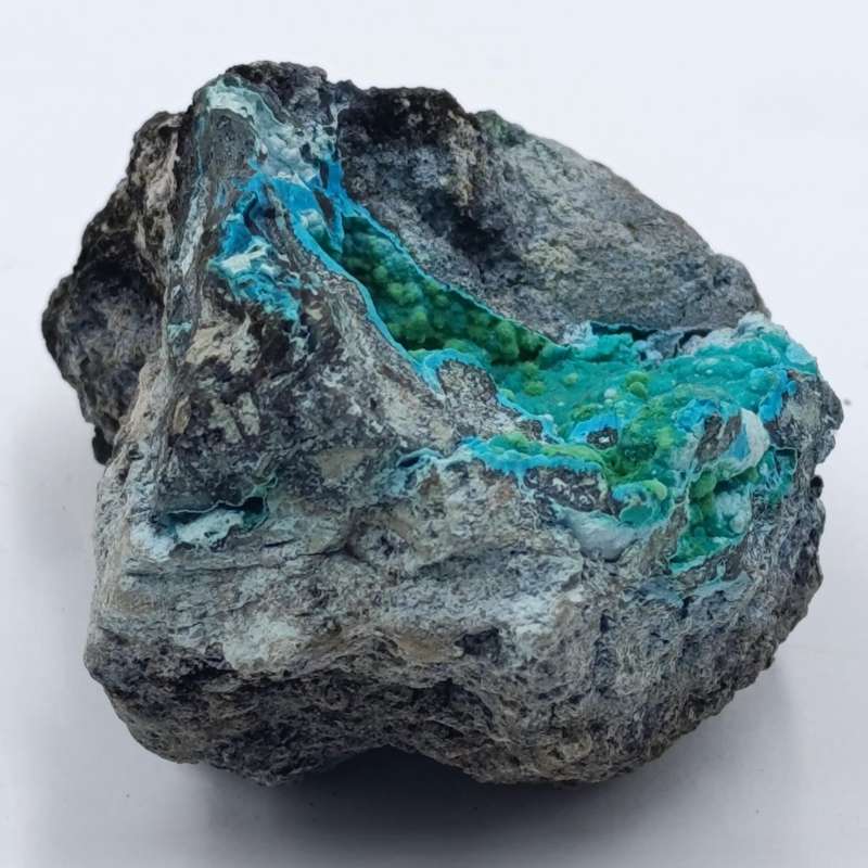 Azurite and Malachite mineral specimen of 72 grams