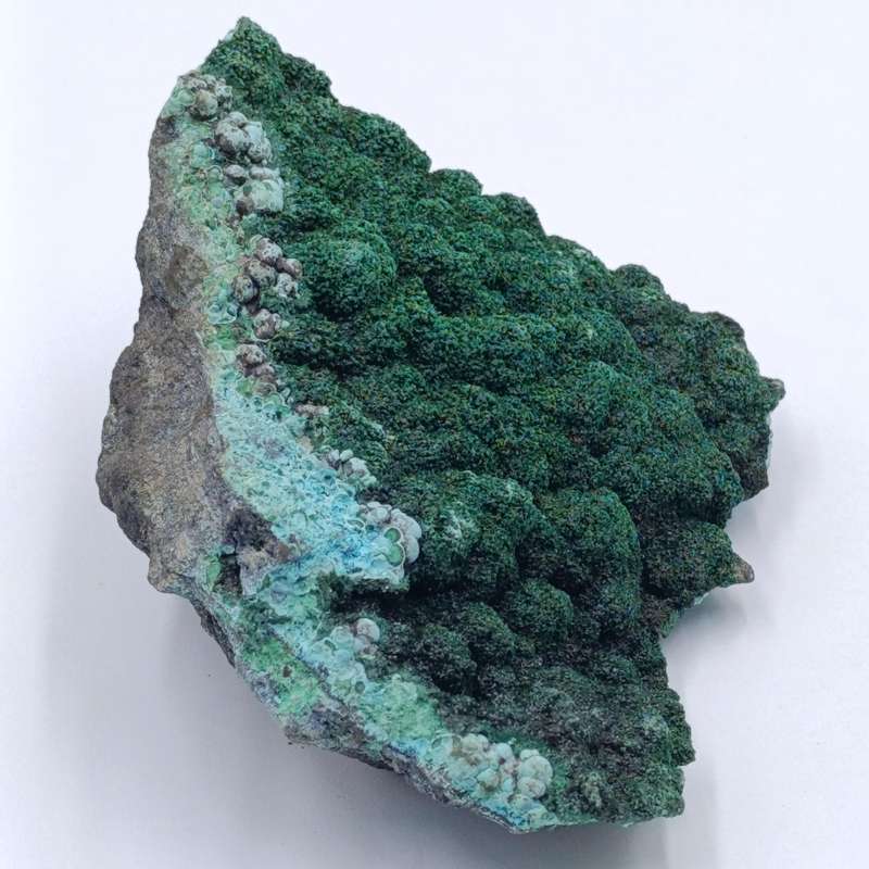 Azurite and Malachite mineral specimen of 404 grams