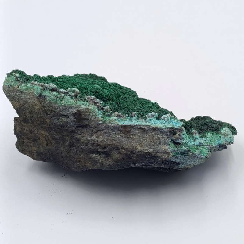 Azurite and Malachite mineral specimen of 404 grams
