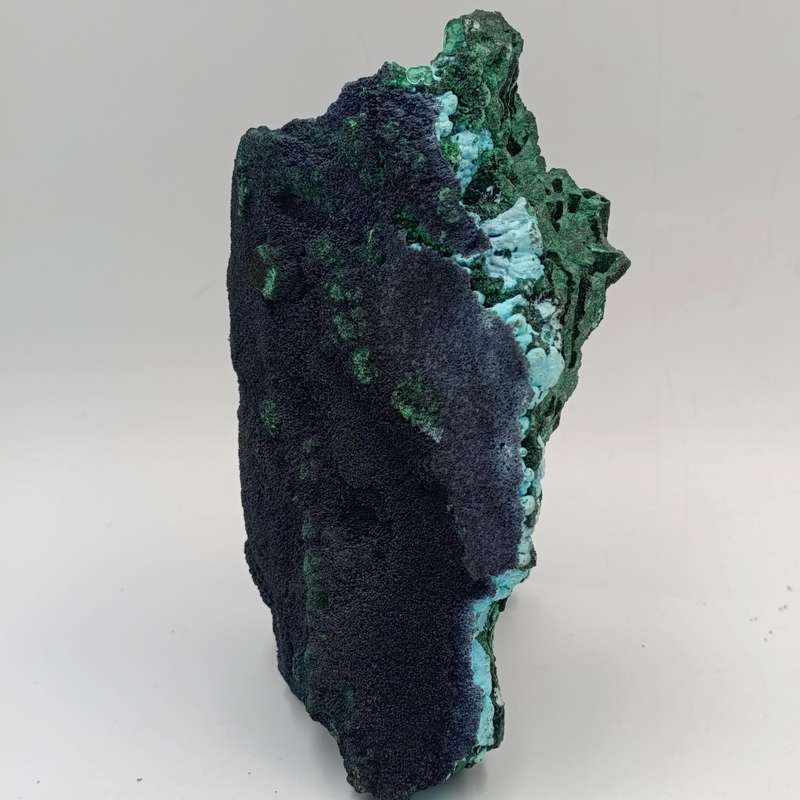 Azurite and Malachite mineral specimen of 790 grams